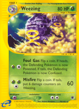 Weezing 70 / 165
