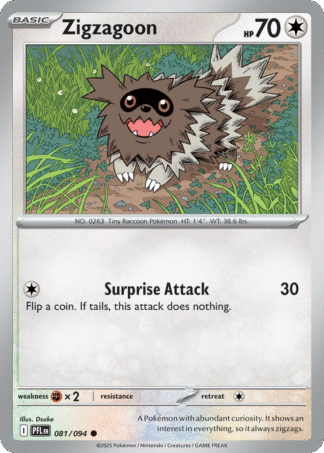 Zigzagoon 81 / 94