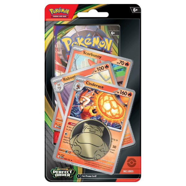Perfect Order: Cinderace Premium Checklane Blister *FORUDBESTILLING*