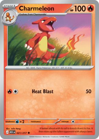 Charmeleon 21 / 217