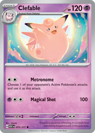 Clefable 75 / 217