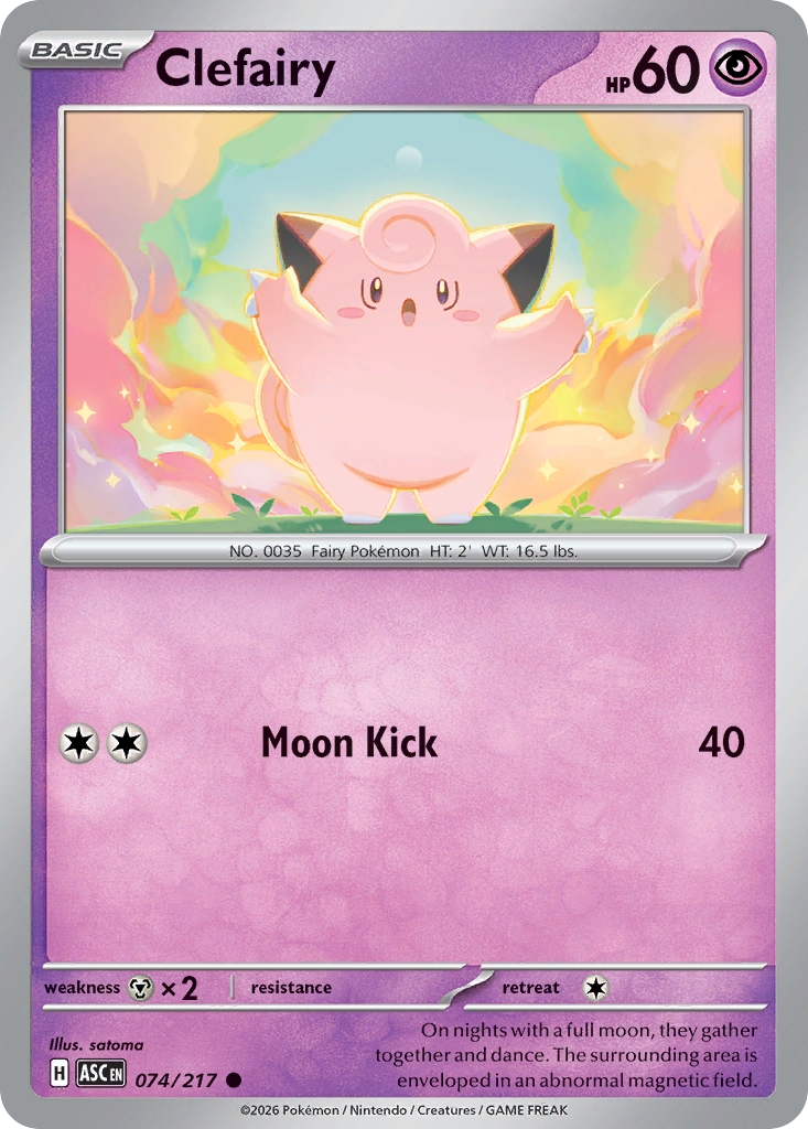 Clefairy 74 / 217