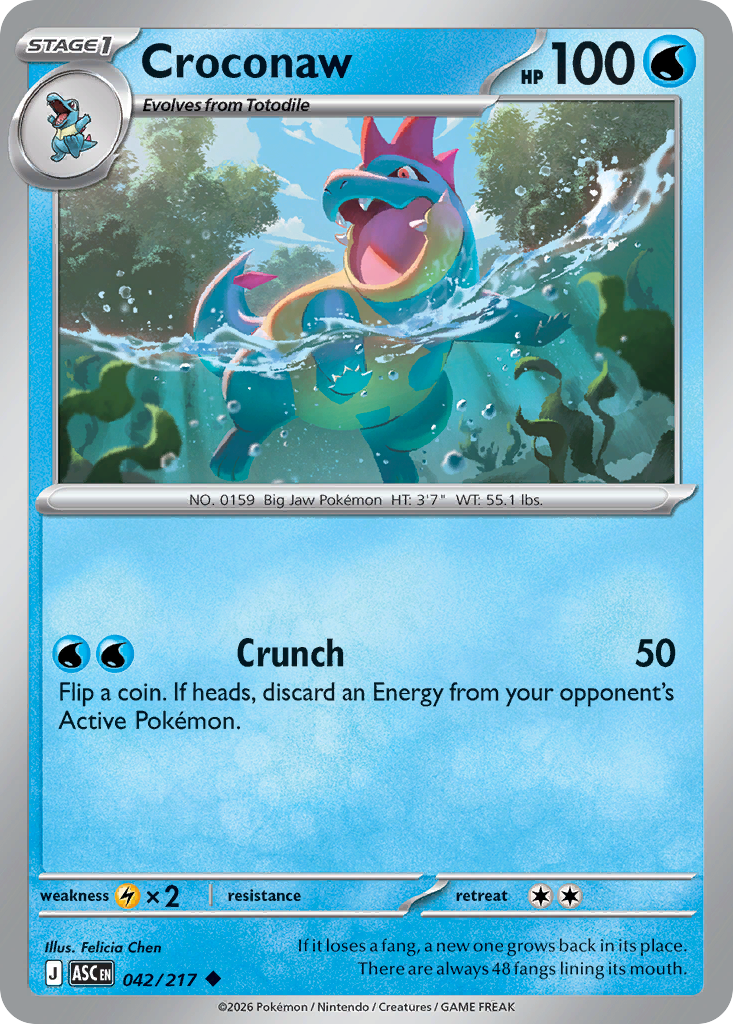 Croconaw 42 / 217