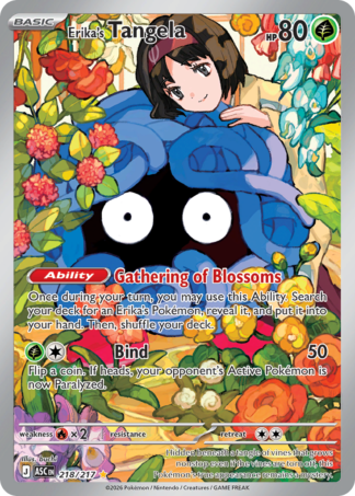 Erika's Tangela 218 / 217