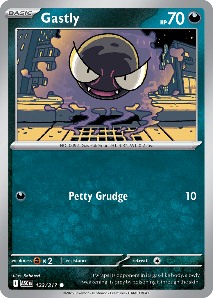 Gastly 123 / 217