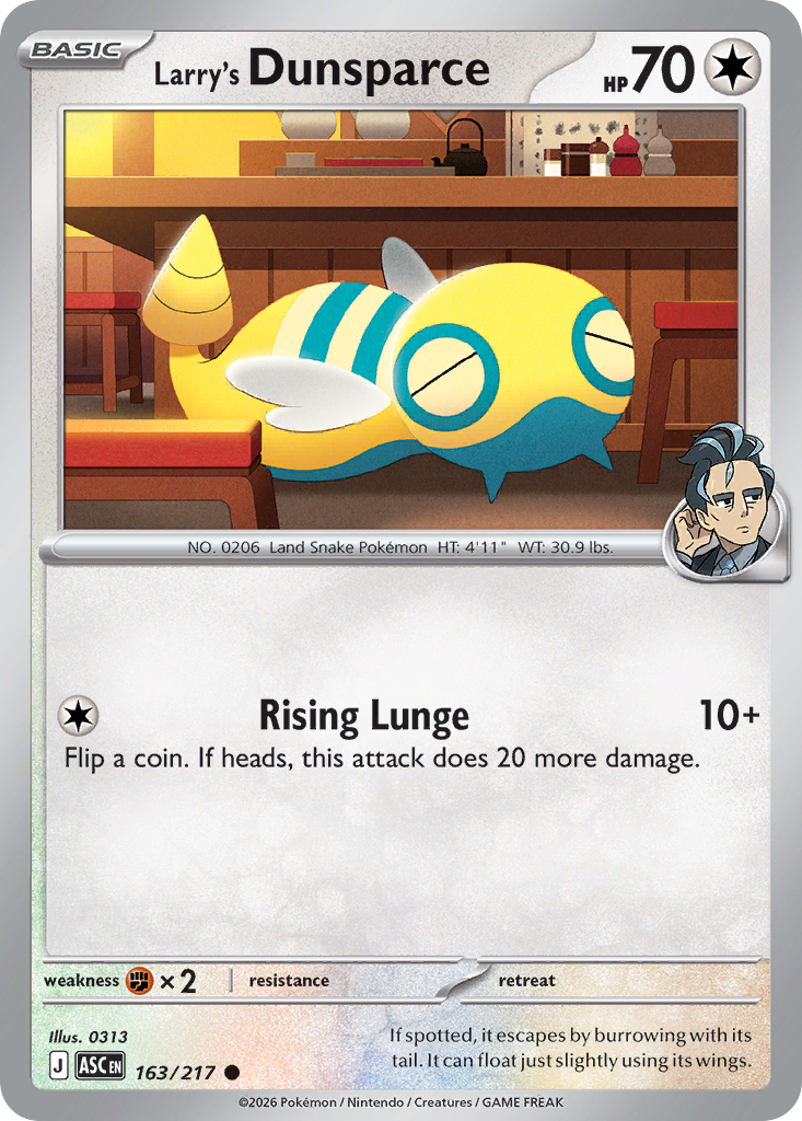 Larry's Dunsparce 163 / 217