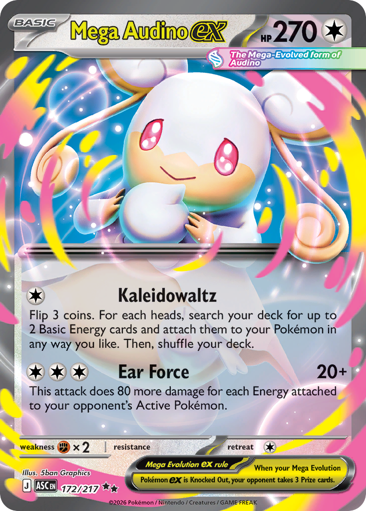 Mega Audino ex 172 / 217