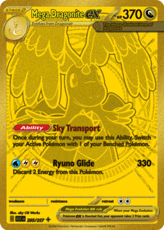 Mega Dragonite ex 295 / 217