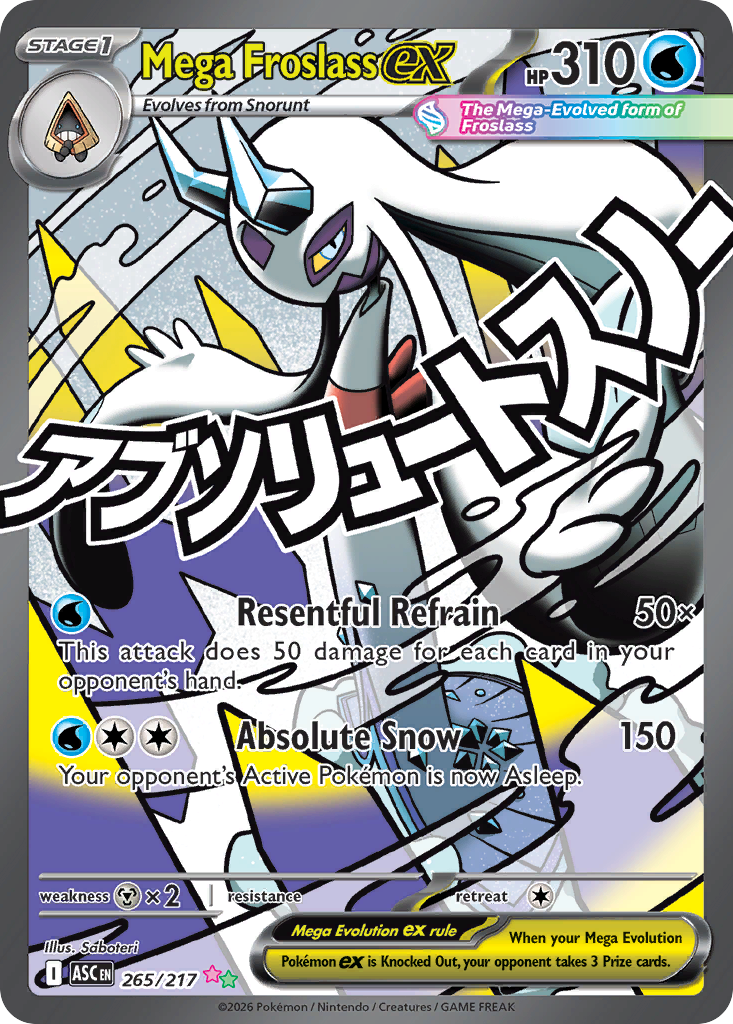 Mega Froslass ex 265 / 217