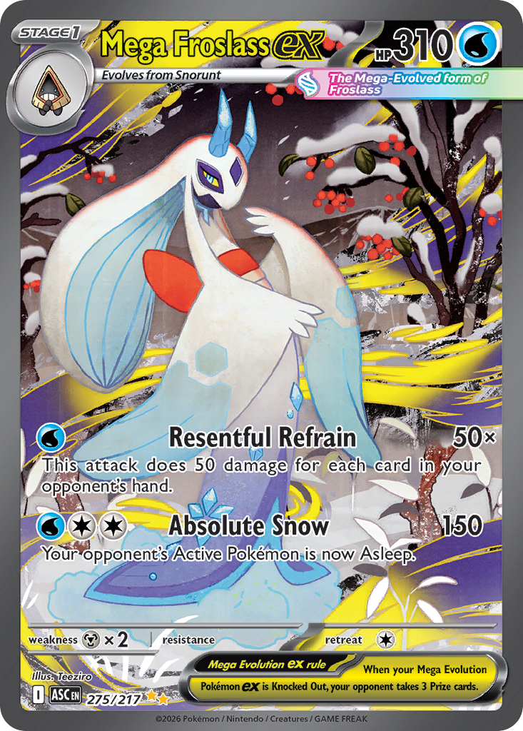 Mega Froslass ex 275 / 217