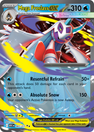 Mega Froslass ex 47 / 217