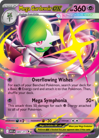 Mega Gardevoir ex 89 / 217