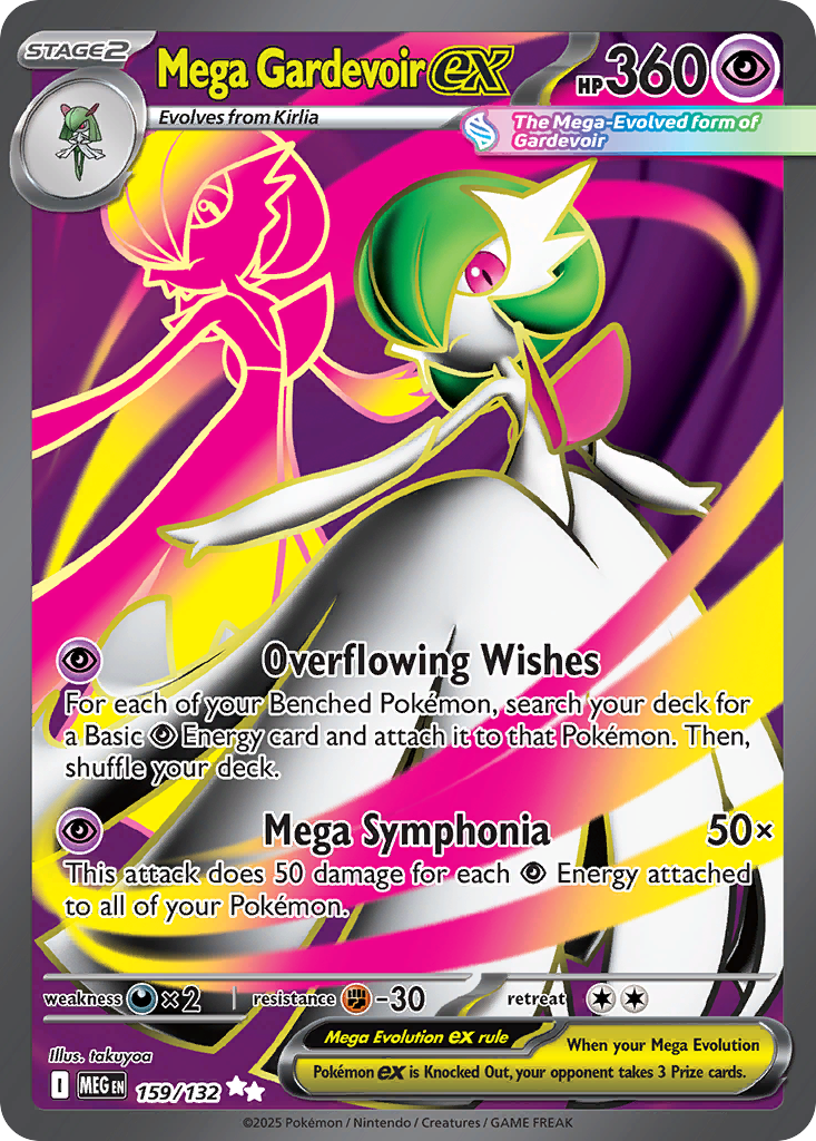 Mega Gardevoir ex 159 / 132