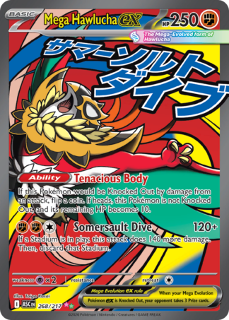 Mega Hawlucha ex 268 / 217