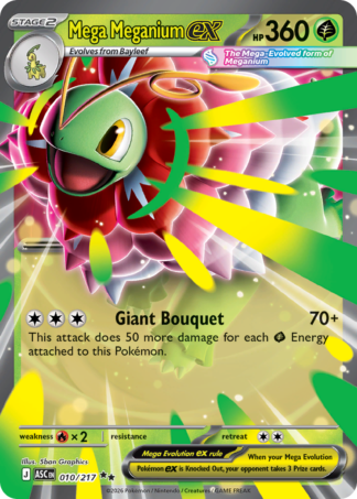 Mega Meganium ex 10 / 217