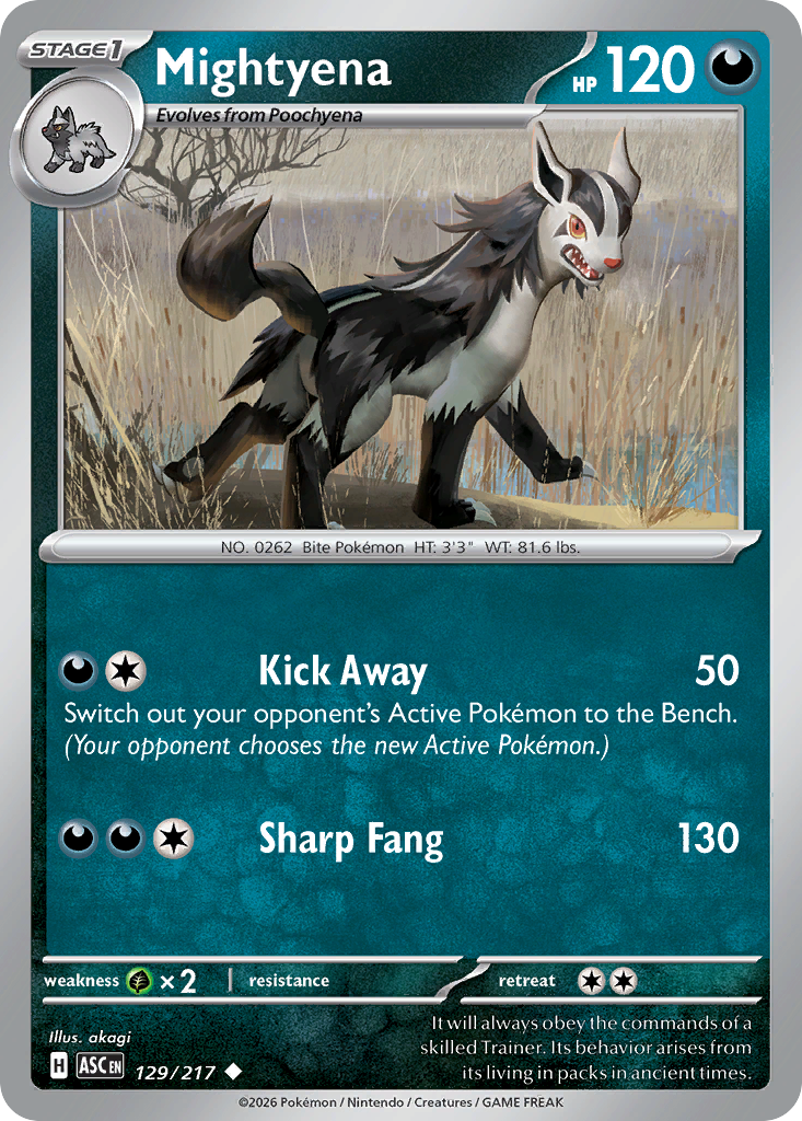 Mightyena 129 / 217