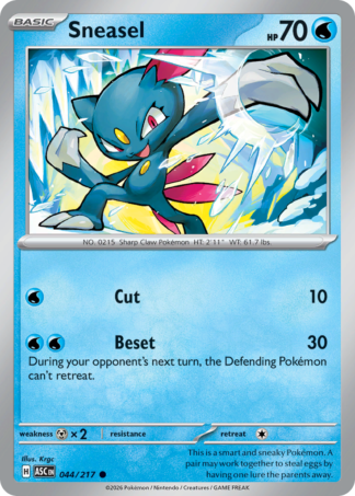 Sneasel 44 / 217