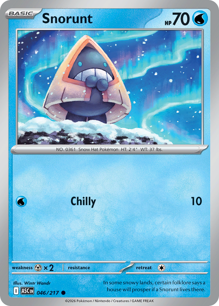 Snorunt 46 / 217
