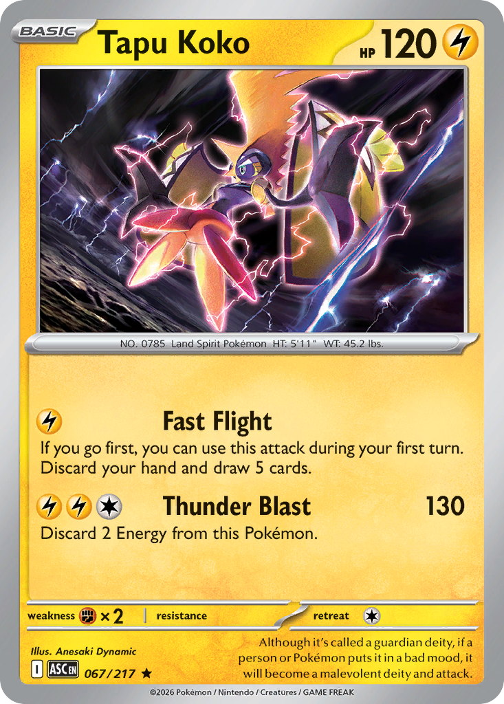 Tapu Koko 67 / 217