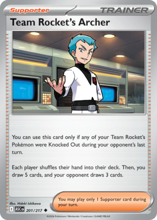 Team Rocket's Archer 201 / 217