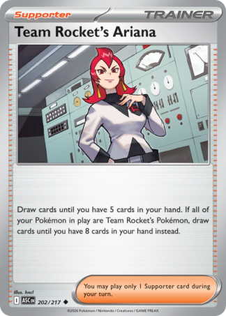 Team Rocket's Ariana 202 / 217