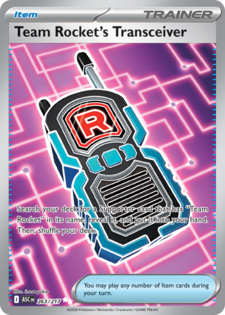 Team Rocket's Transceiver 263 / 217