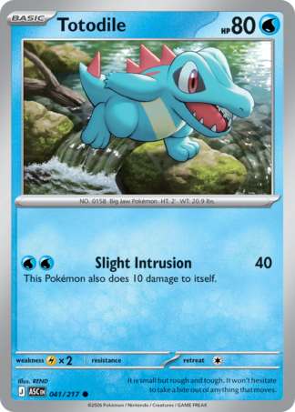 Totodile 41 / 217