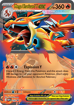 Mega Charizard EX MEP 30
