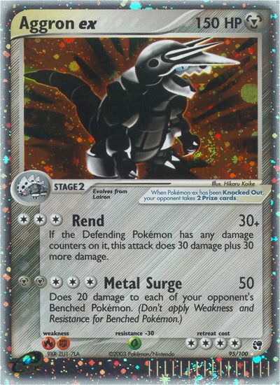 Aggron ex 95 / 100