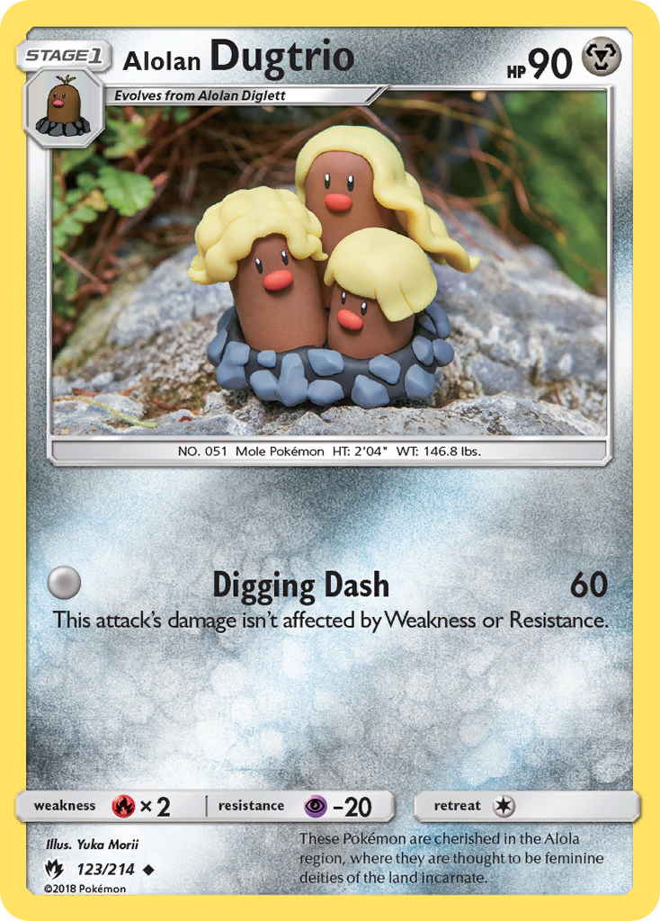 Alolan Dugtrio 123 / 214