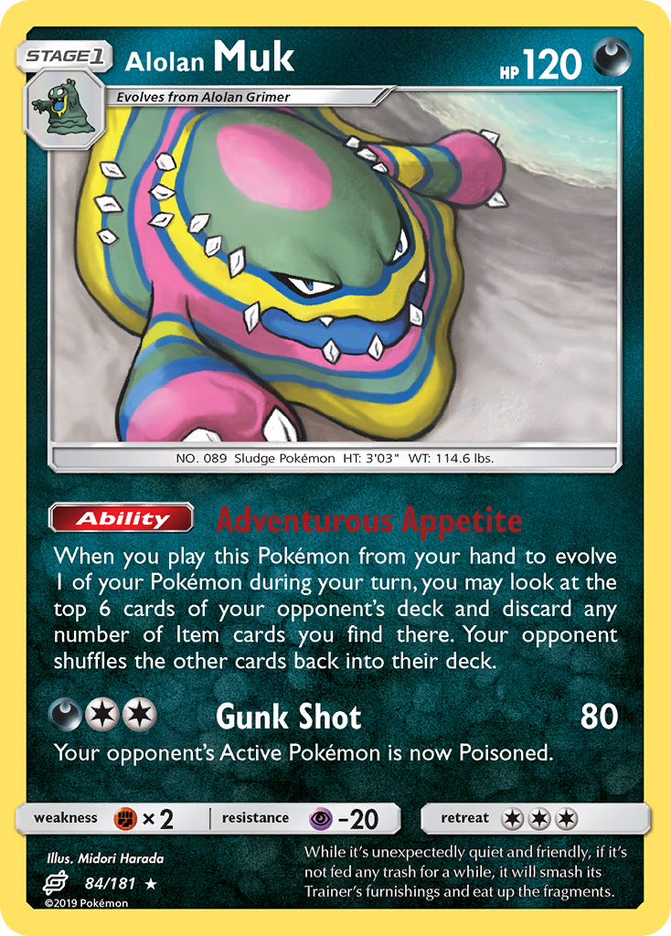 Alolan Muk 84 / 181