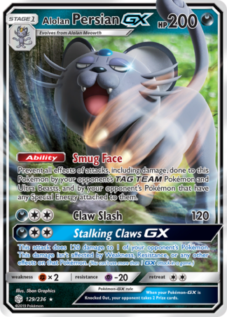 Alolan Persian-GX 129 / 236