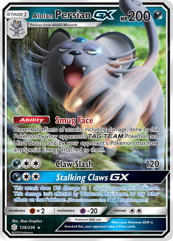 Alolan Persian-GX 129 / 236