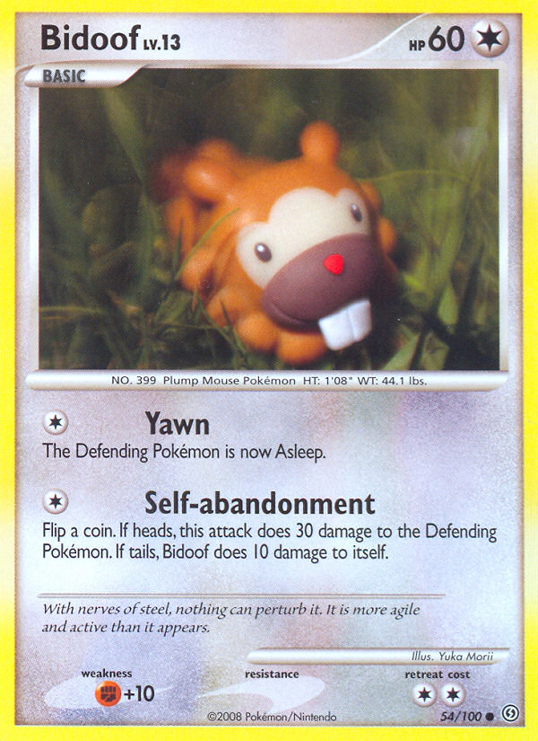 Bidoof 54 / 100