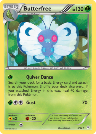 Butterfree 5 / 83