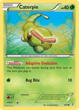 Caterpie 3 / 83
