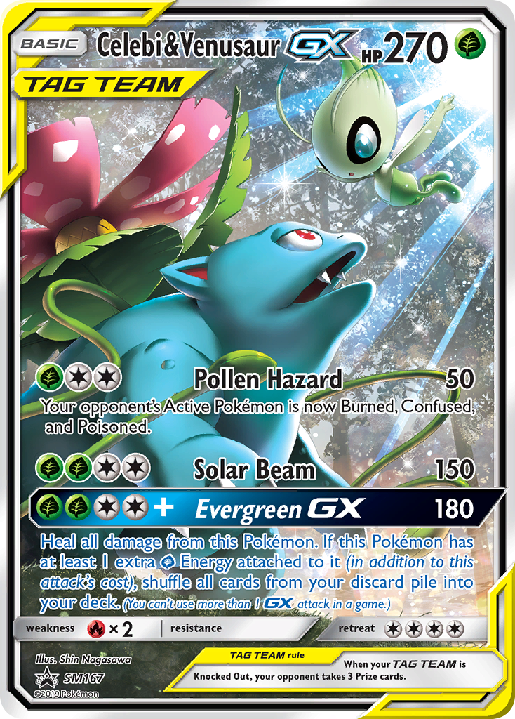 Celebi & Venusaur-GX SM167 / 248