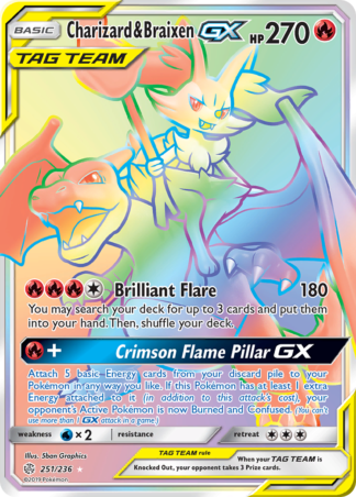 Charizard & Braixen-GX 251 / 236