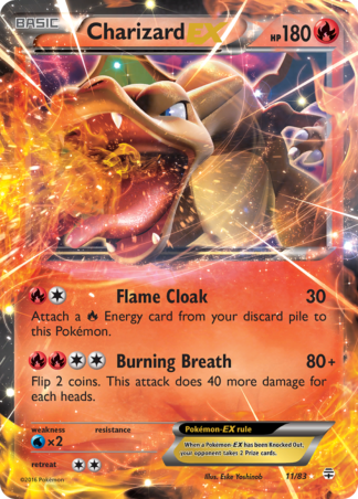 Charizard-EX 11 / 83
