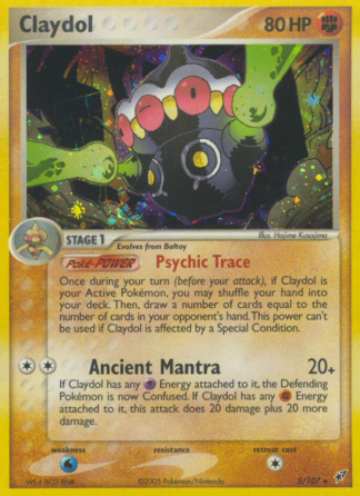 Claydol 5 / 107