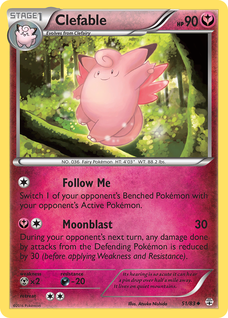 Clefable 51 / 83