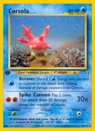 Corsola 37 / 75
