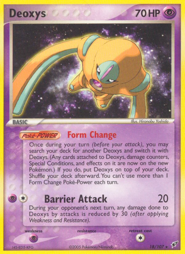 Deoxys 18 / 107