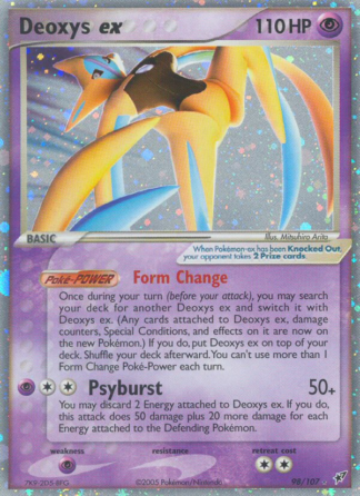 Deoxys ex 98 / 107