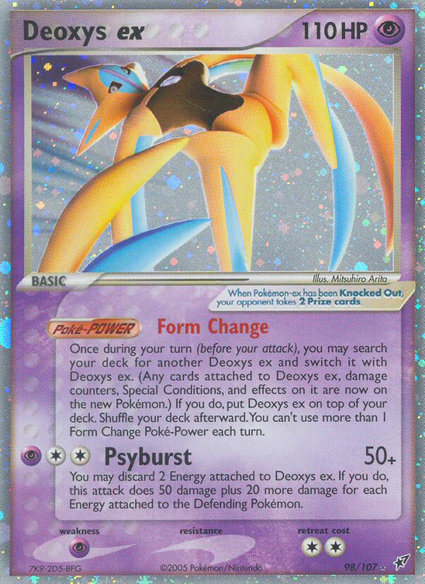 Deoxys ex 98 / 107