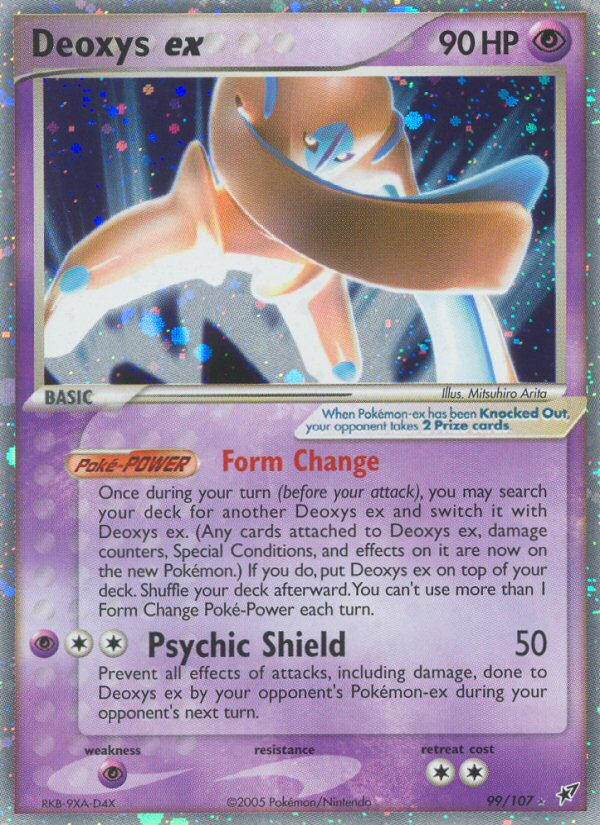 Deoxys ex 99 / 107