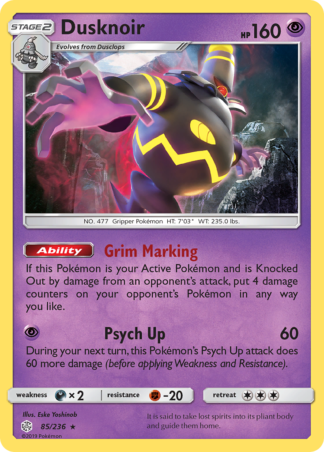 Dusknoir 85 / 236