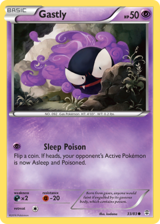 Gastly 33 / 83