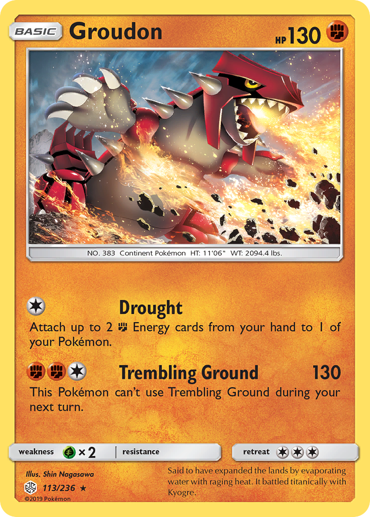 Groudon 113 / 236