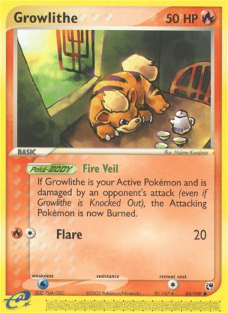 Growlithe 65 / 100